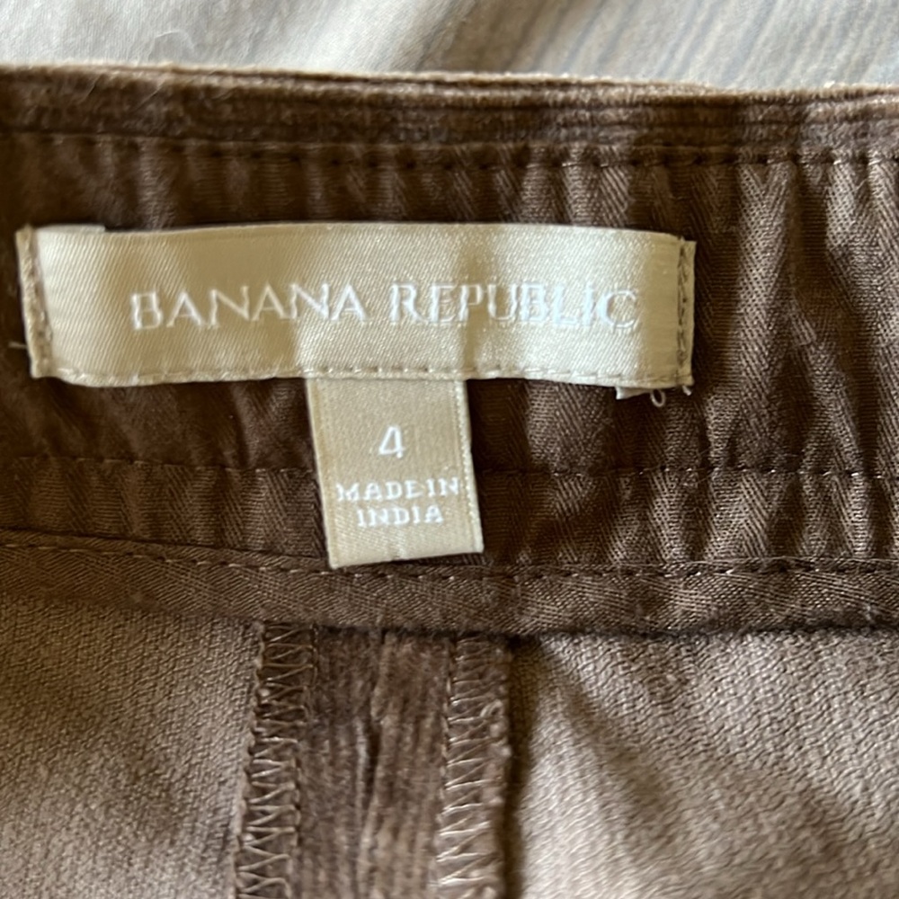 Banana Republic Brown Corduroy Mini Skirt - Picture 7 of 8